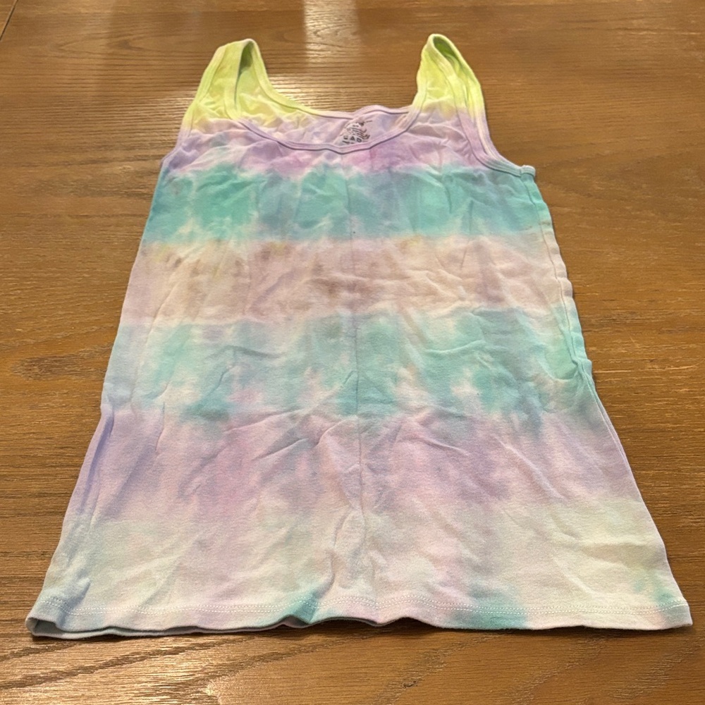 George Pastel Tie-Dye Tank Top